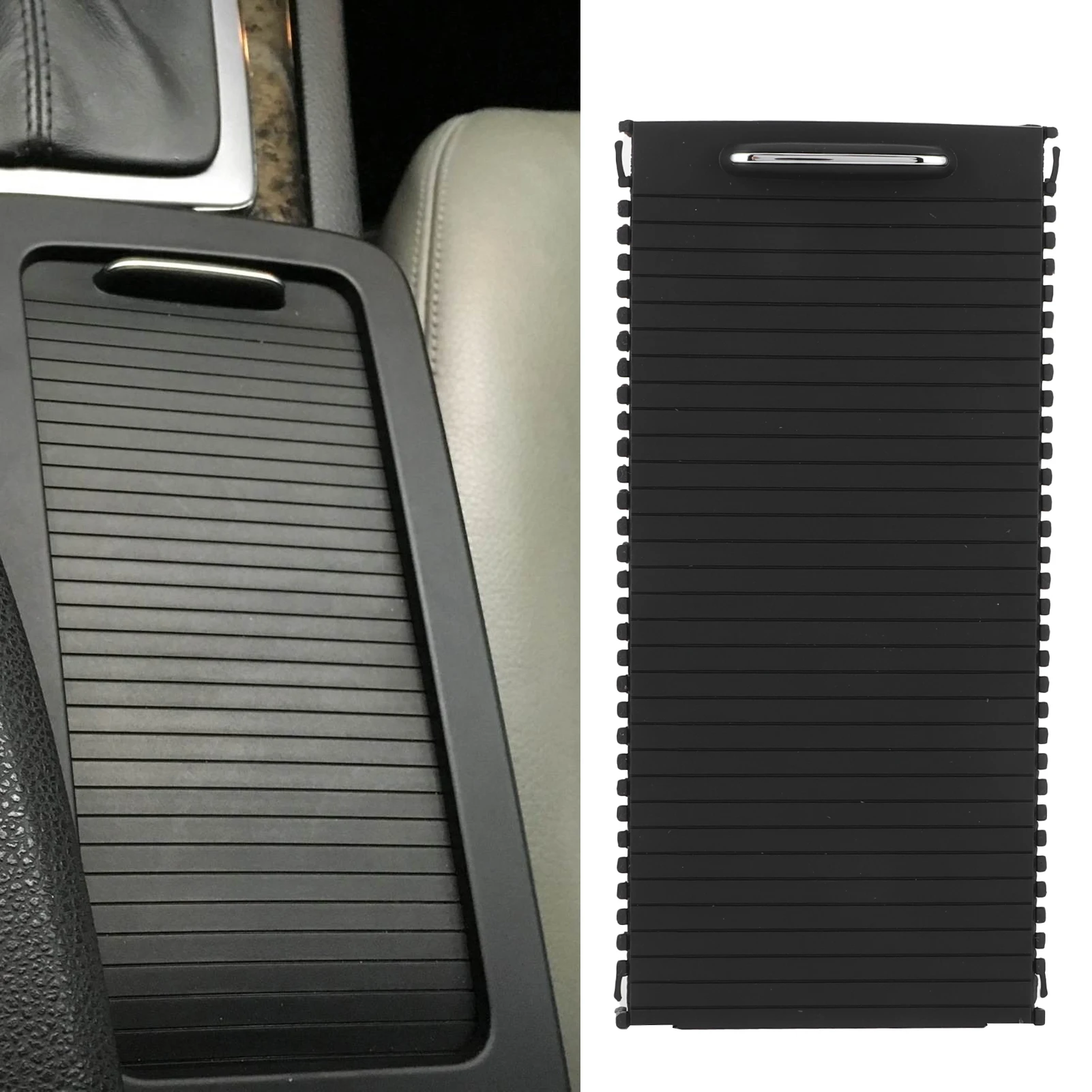 Car Center Console Roller Blind Cover A20468076079051 MercedesBenz CClass EClass S204 W204 A207 car center console cover