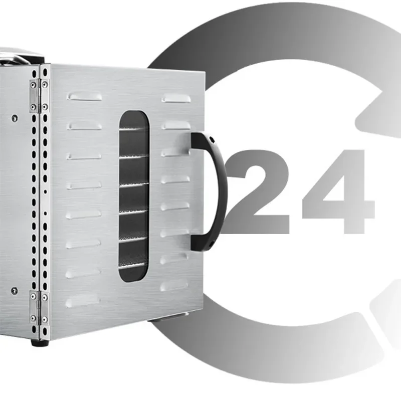 8 Layer Fruit Dehydrator Stainless Steel LT-82 Dried Fruit Machine Vegetable Mango Flower Tea Pet Jerky Food Dryer 110V/220V New