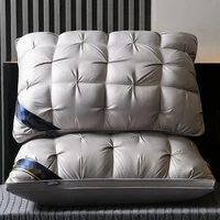 1pc Soft Filling Sleeping Pillows for Home Bed almohadas para dormir High Quality Pillow 48x74cm Washable Neck Cushion 2