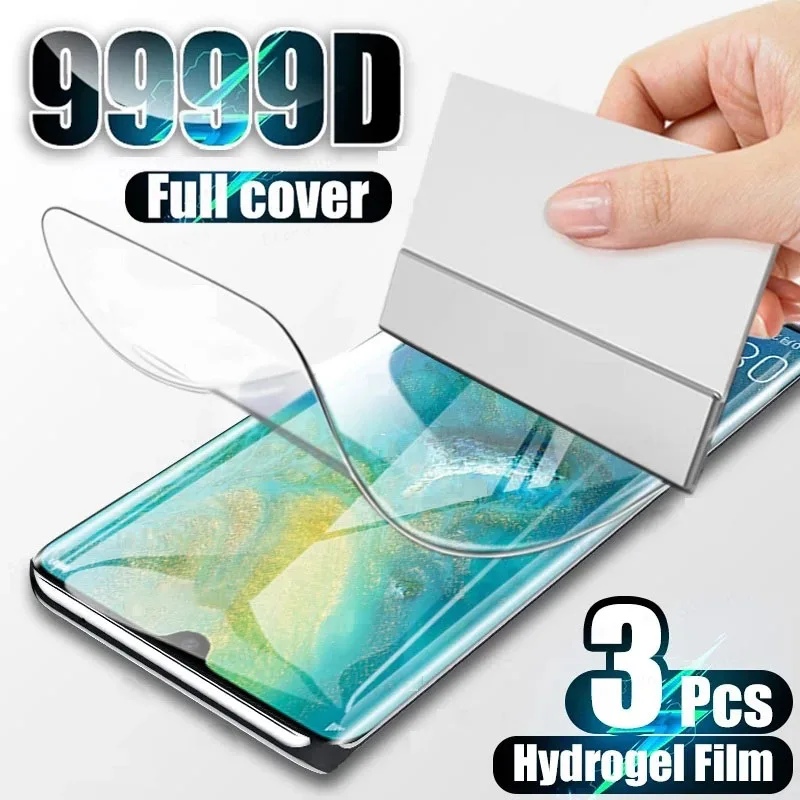 

3PCS Hydrogel Film For Huawei honor 10i 9i 20i 20S X10 Protective Film Honor 10 Lite 8A 8X 8S 8C 9A 9X 9C 9S Screen Safety Film