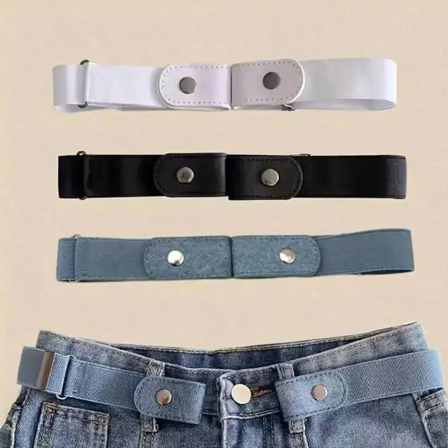 Elastic Waist Casual Invisible Belt For Dress And Jacket