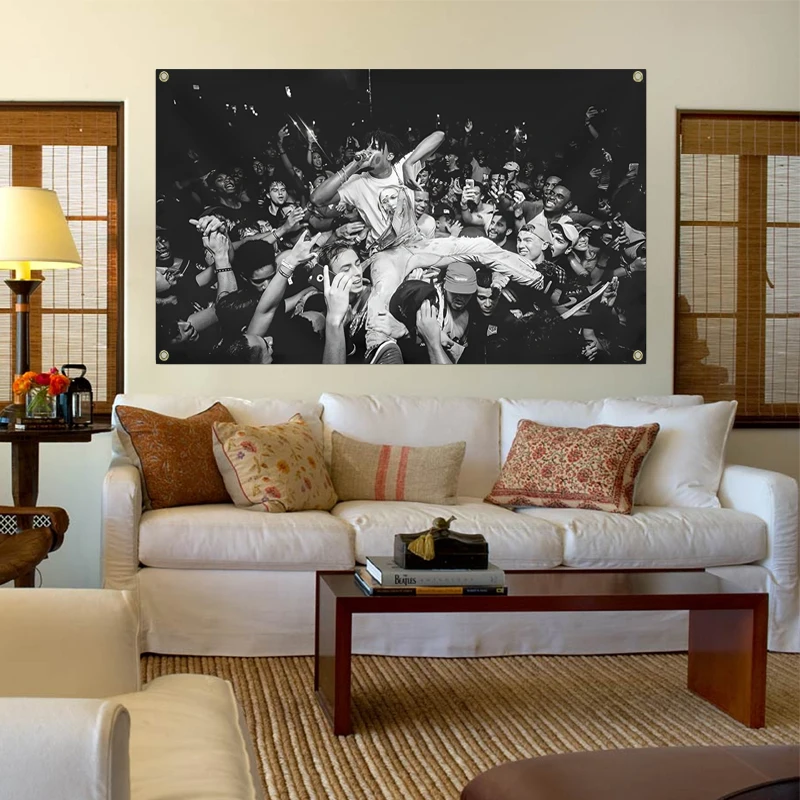 Hip Hop Album Cover Flag Tapestry 5