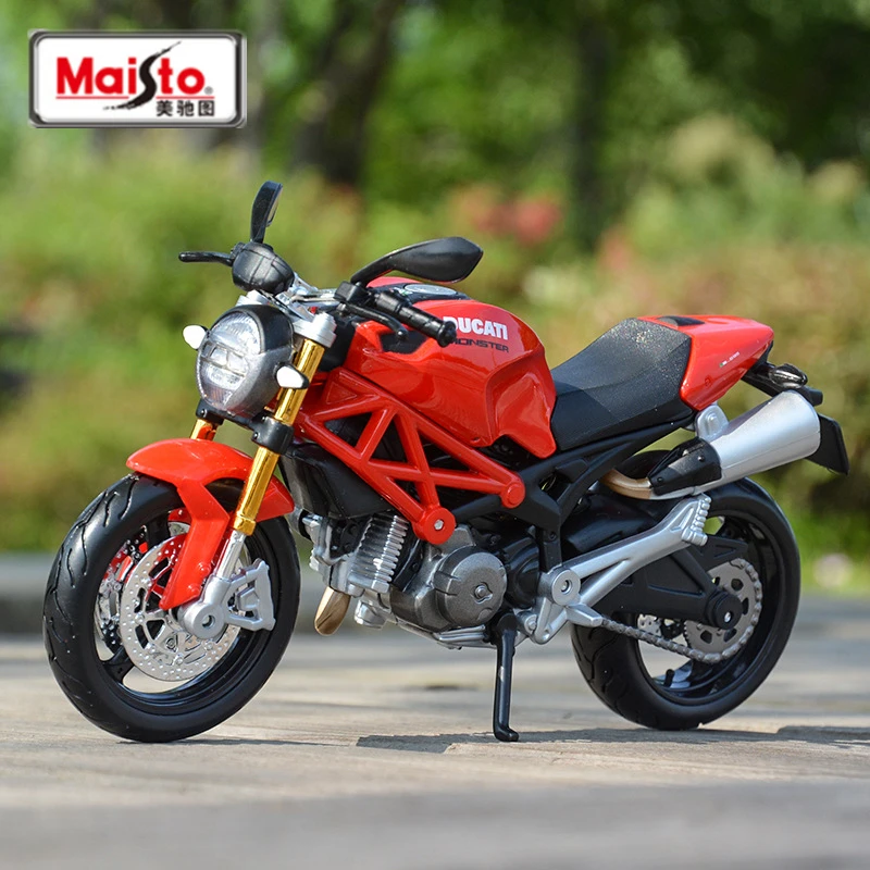 

Модель мотоцикла Maisto 1:12 Ducati Monster 696 из сплава, литая металлическая игрушка, модель уличного гоночного мотоцикла, коллекционная детская модель, подарок