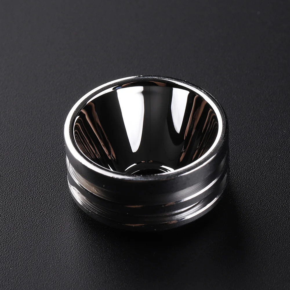 Smooth / Orange Peel Reflector for Convoy S21A S21B S21E Flashlgiht Size 23.1*11.6mm Bottom Hole 7mm