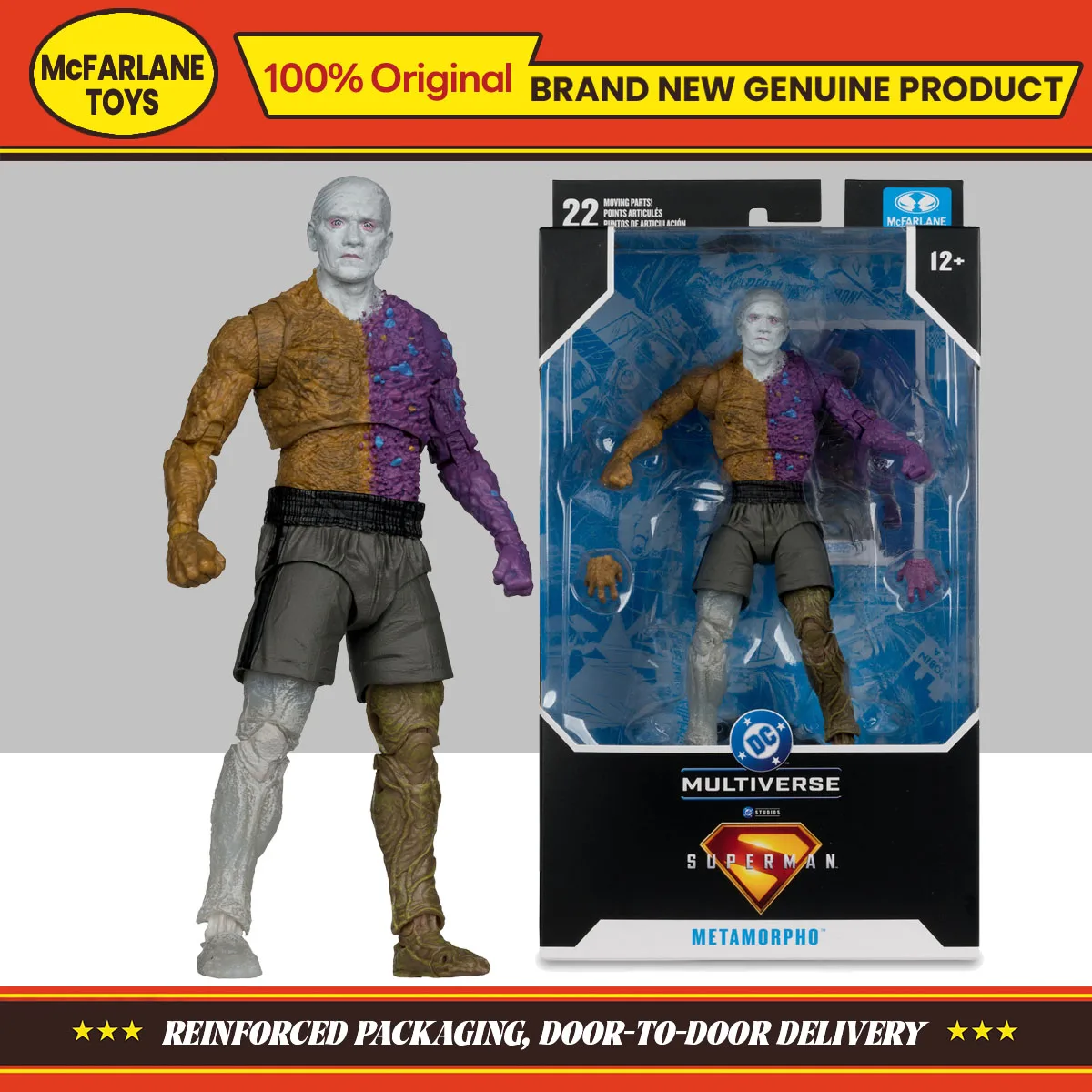 マクファーレンおもちゃ DC マルチバース メタモルフォ (スーパーマン