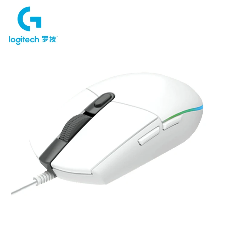 Logitech G102 Wired Mechanical Gaming Mouse Classic Lightweight Design Only 85G 200-8000DPI RGB Lighting Sync Mouse types of computer mouse Mice