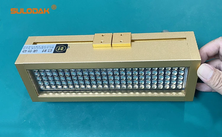 Description Picture 5 of item200*50mm Water Cooling High Power Uv Led Lamp 1250w Uv Led Curing System Uv Lamp Led Fast Curing Ink Paint