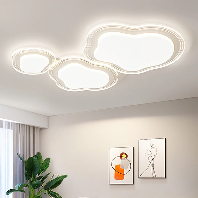 

2024 New Living Room Light LED Chandeliers Lamps For Bedroom Study Room Kitchen Home Decor acrylic corridor Lamp Indoor Lighting