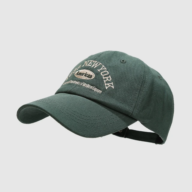 Boné de beisebol para homem e mulher de algodão ajustável_voghion.com