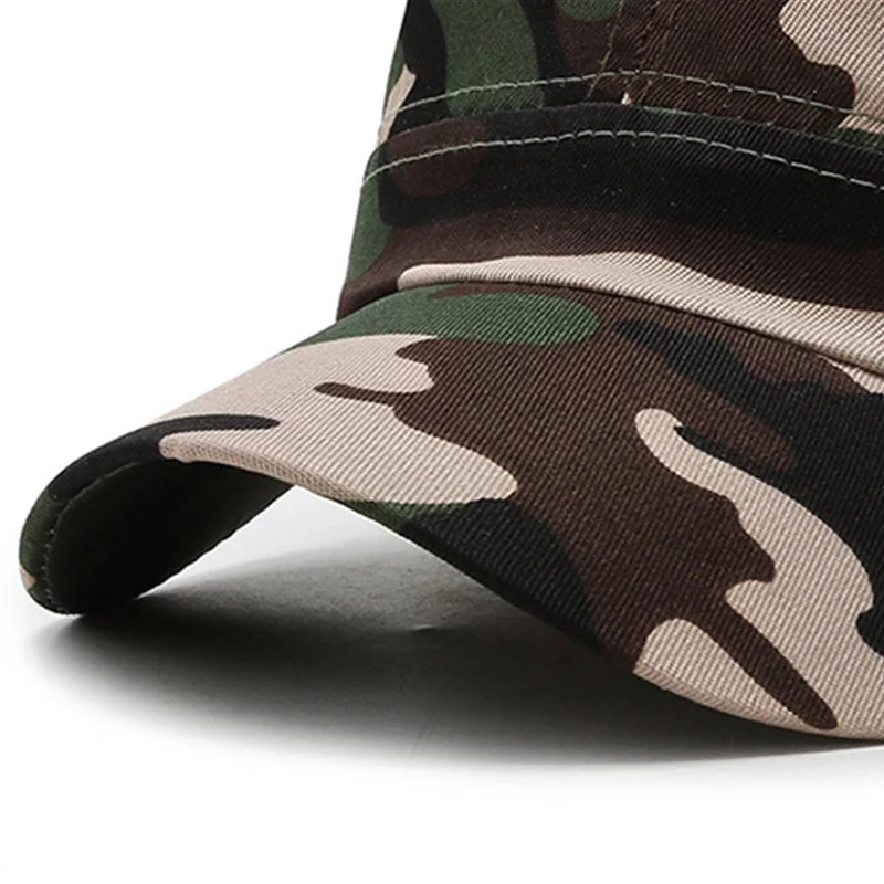 Fishing Hat Camouflage Baseball Cap Baseball Cap Flat Cap Camouflage Hat Flat Vintage Cap Trendy Camo Flat Top Hats Combat Army Flat Top Caps Outdoor Fishing Baseball Hats For Women Men