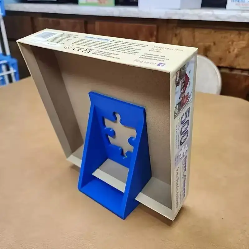 Portable Puzzle Table with Color Tray and Stand