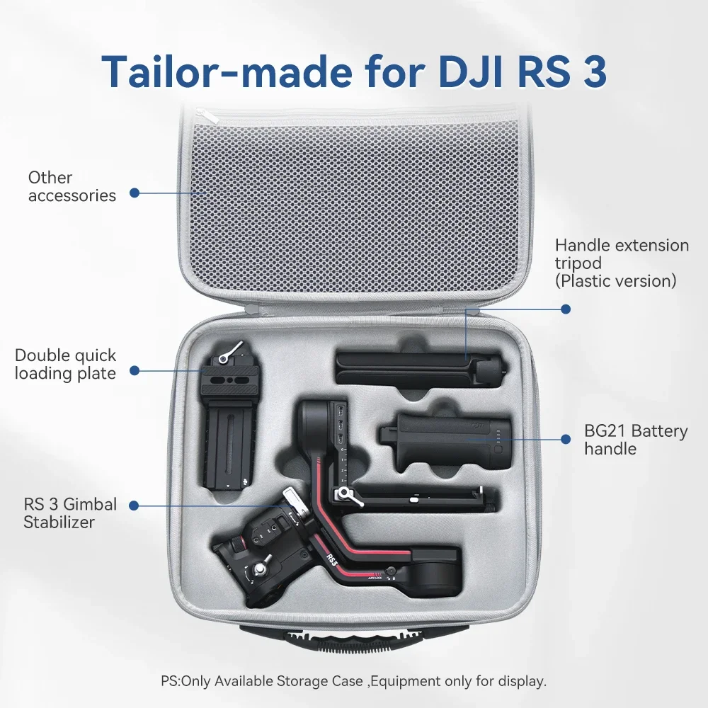 Storage box Portable Carrying case For DJI Ronin RS3 Gimbal Stabilizer Shoulder Bag gimbal storage bag