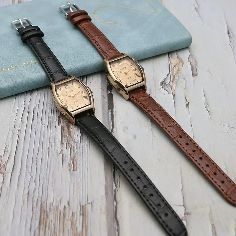 Retro Women Watches Ladies Dress Wristwatches Vintage Leather Bracelet Watch Classic Waterproof Wristwatch Reloj women watches