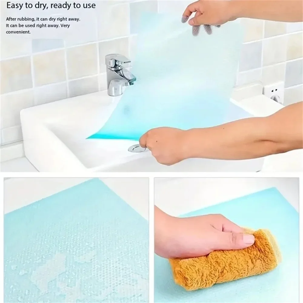 EVA Waterproof Washable Kitchen Mat - Anti-Oil & Mildew Resistant Refrigerator Liner