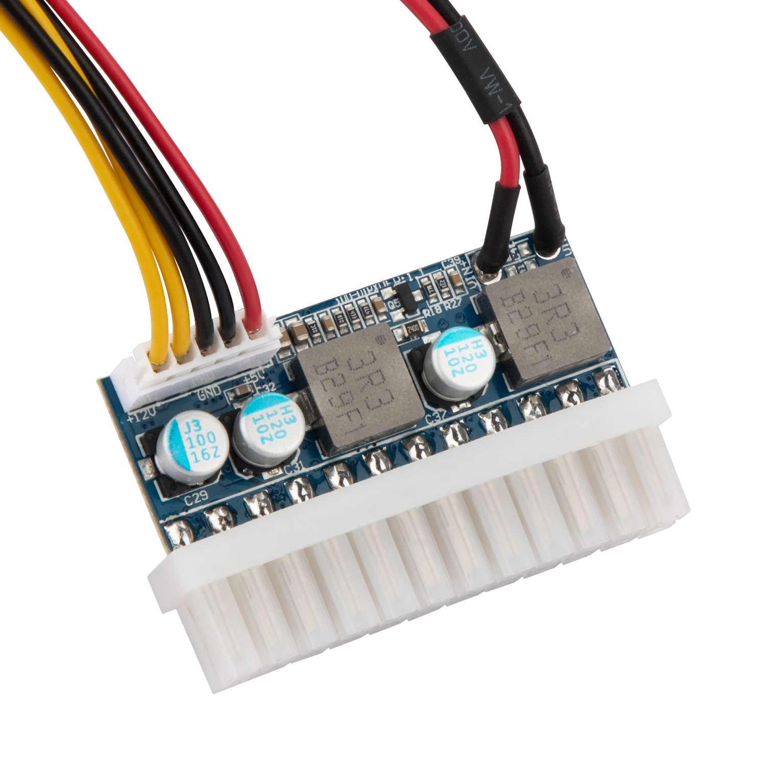 컴퓨터 게이머용 PCIO PSU 모듈, RGEEK 미니 ITX ATX DC 12V 160W 24 핀 ATX 커넥터, PC 전원 공급 장치