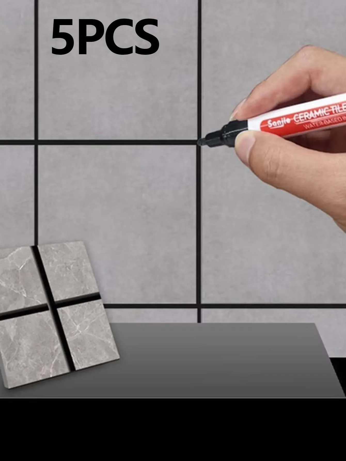 Ceramic Tile Waterproof Repair Pen for Bathroom and Floor Gaps
