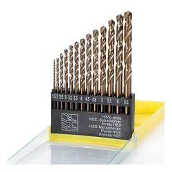 Professional 13 - Piece Tungsten Carbide Metric Drill Bit Set for Glass, Metal, Tile, and Concrete (C purple)