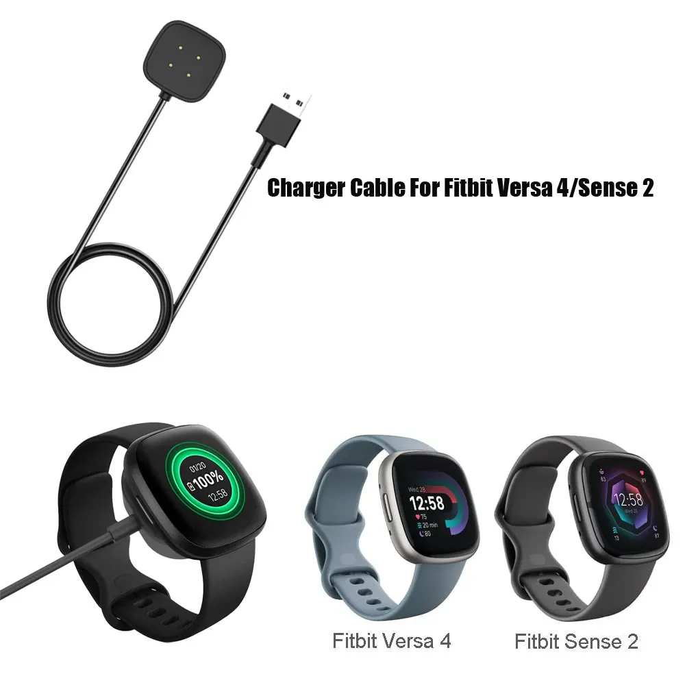 Cable cargador para reloj inteligente Fitbit Versa 4, adaptador de