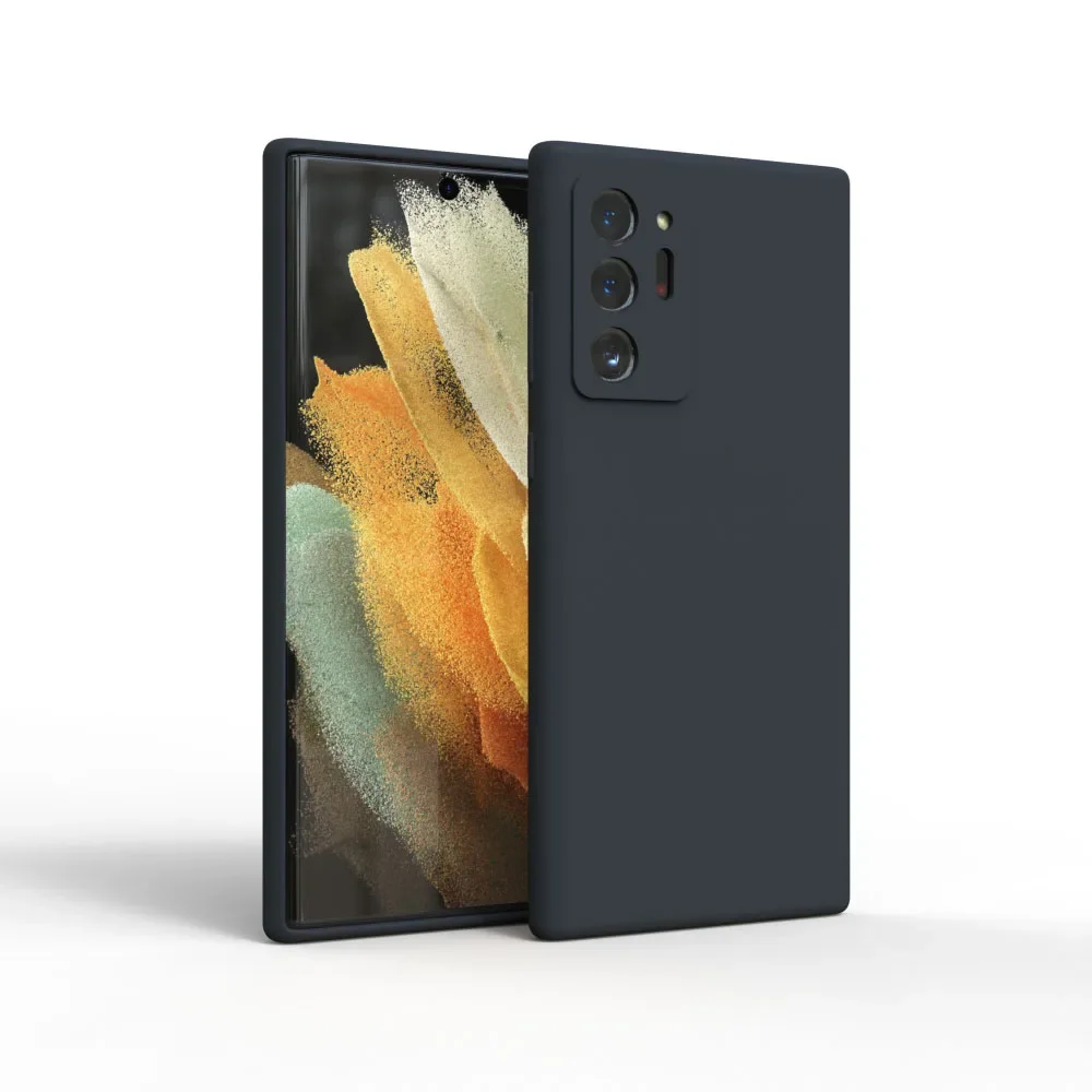 Silky Silicone Soft-Touch Protective Case - Full Back Cover