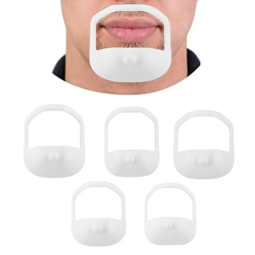 

5 Sizes Trimming Styling Symmetric Goatee Beard Template Shaping Tool Shaving
