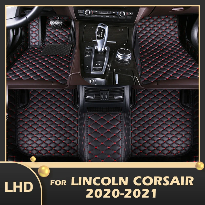 

Автомобильные коврики для Lincoln Corsair 2020 2021, индивидуальные автомобильные накладки на ногу, аксессуары для интерьера