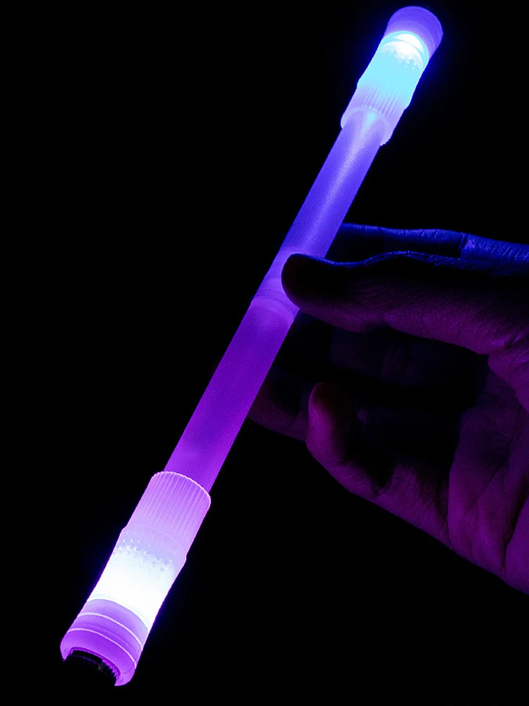 Led Spinning Pen Portable Comfortable Grip For Students Penspinning With Light Colorful Pressure Relief Boys Girls Birthday Gift multifunction pen