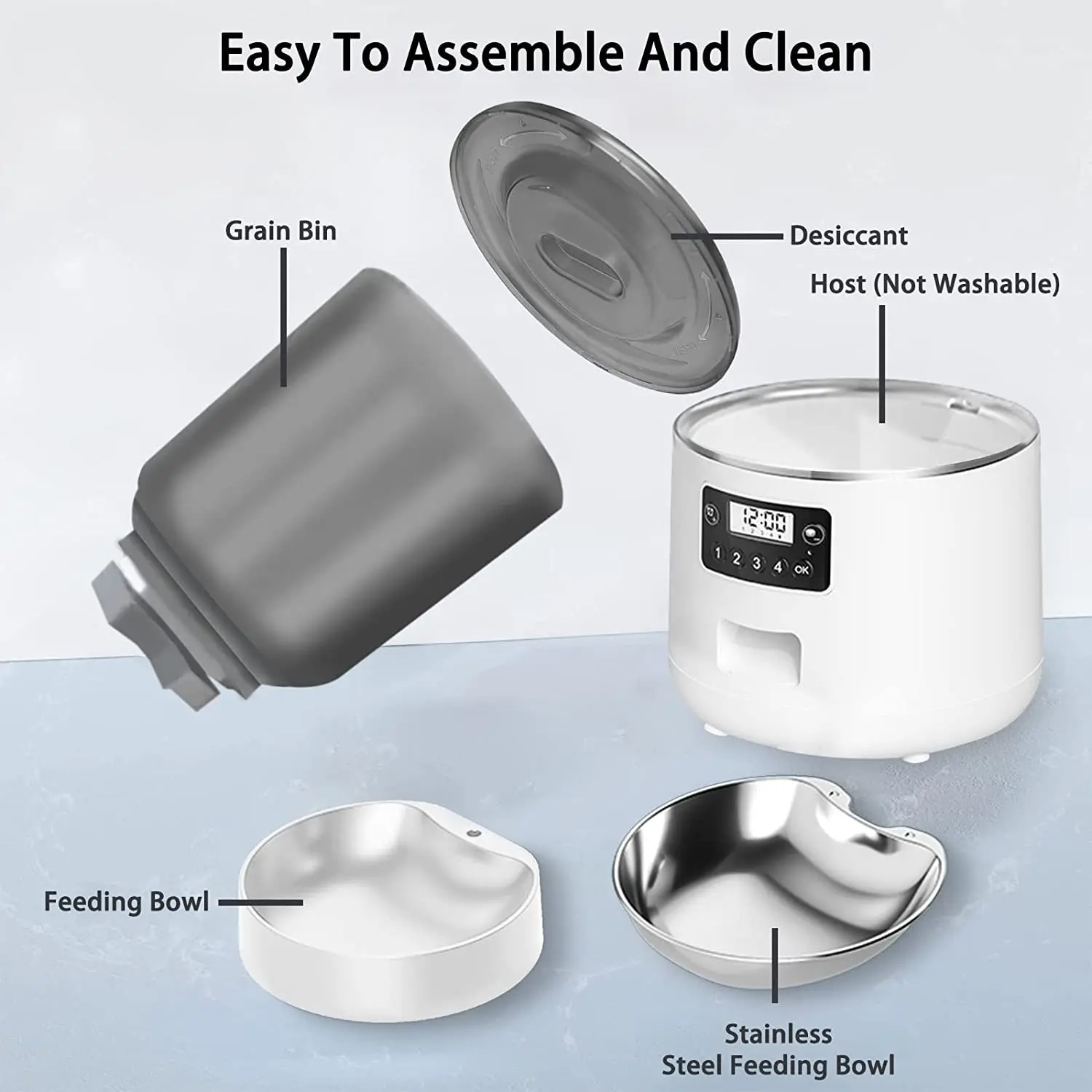 Smart WiFi Cat Feeder Camera 6