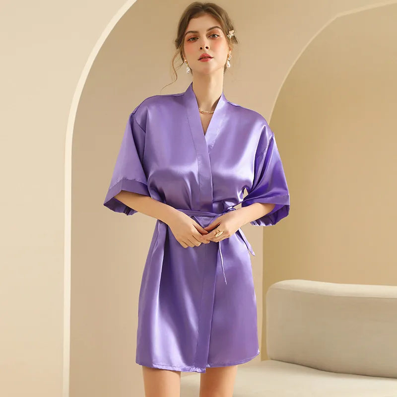 lavender robe