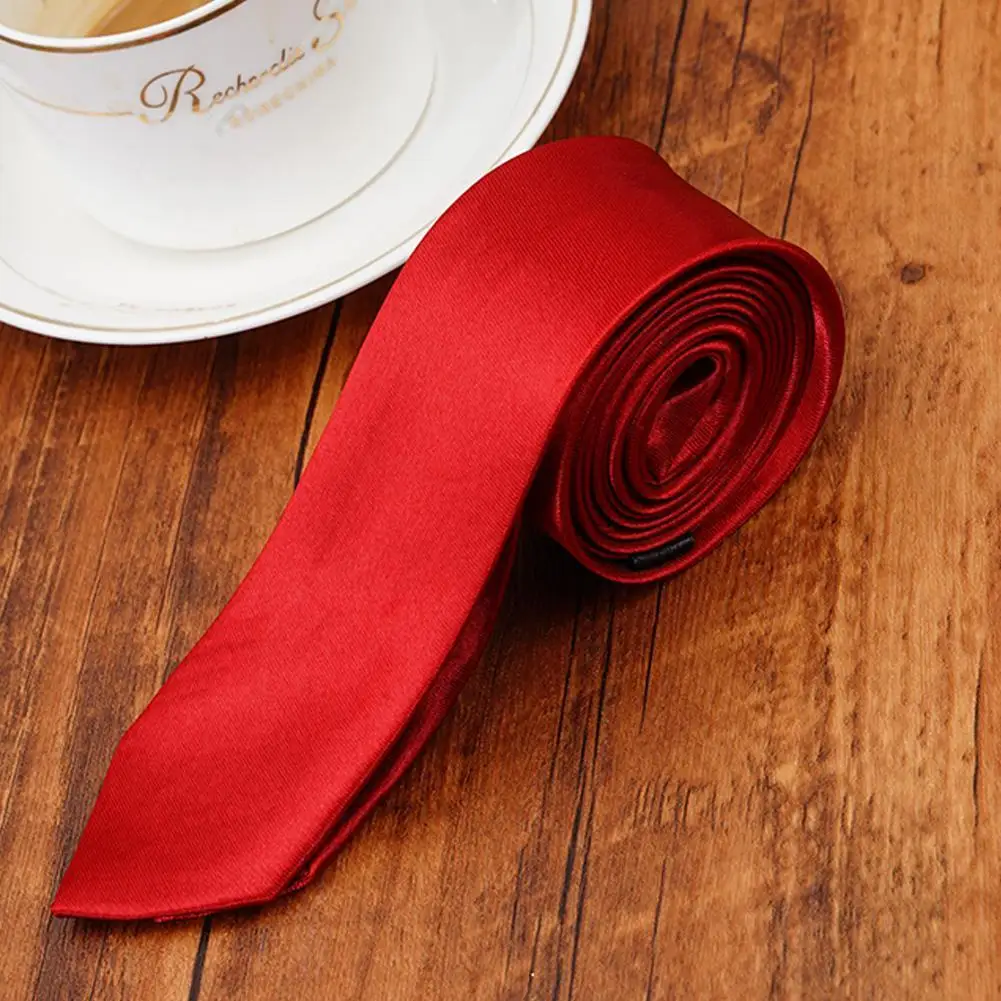 

Casual Fashion Men's Tie 5CM Silk Fabric Korean Style Casual Tie For Boys Colorful Men Decorate Ties Men's Daily Casual Wear