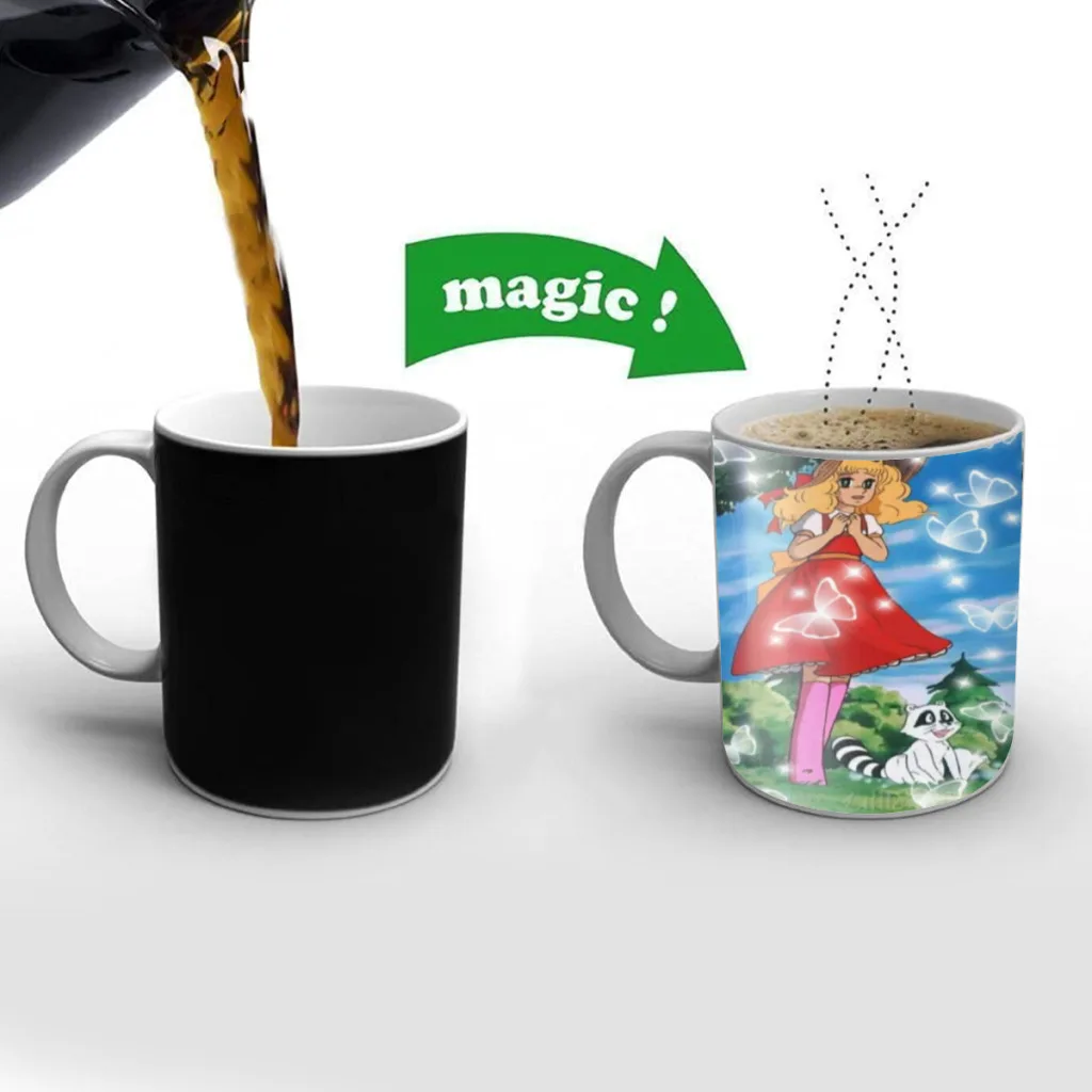 Candy Candy Tea Coffee Mugs Thermal Color-changing Cups Milk Cup Wedding Gifts