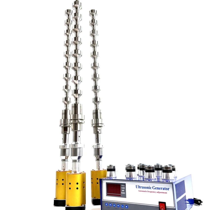 

1200W 20khz 25khz Ultrasonic Tubular Transducer Ultrasound-assisted Synthesis Of Biodiesel