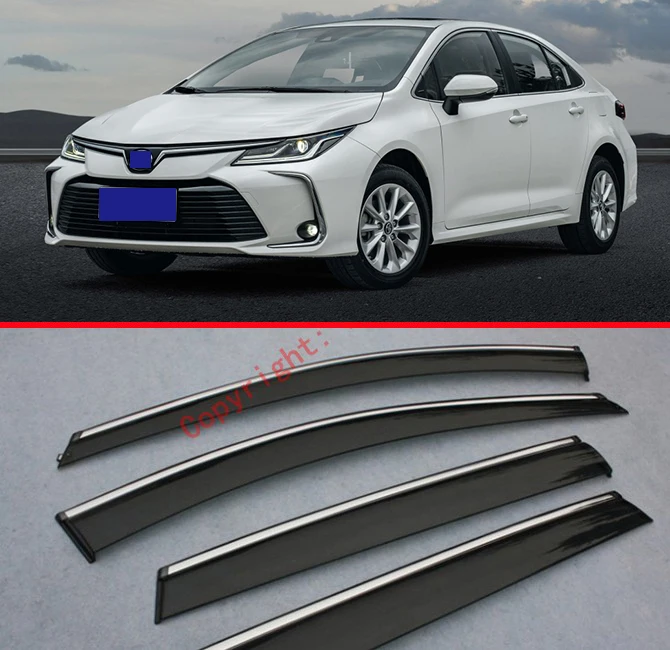 Modifycar Deflettori Anteriori per Corolla | 1974-1981 derivabrisas