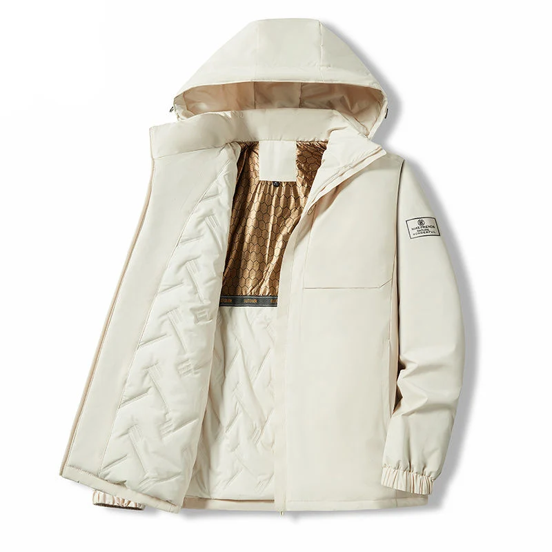 Outdoors Hot Men's Winter Coat Large Size Warm Graphene Men's Winter Jackets Free Shipping Waterproof Motion Windbreak Coats Man