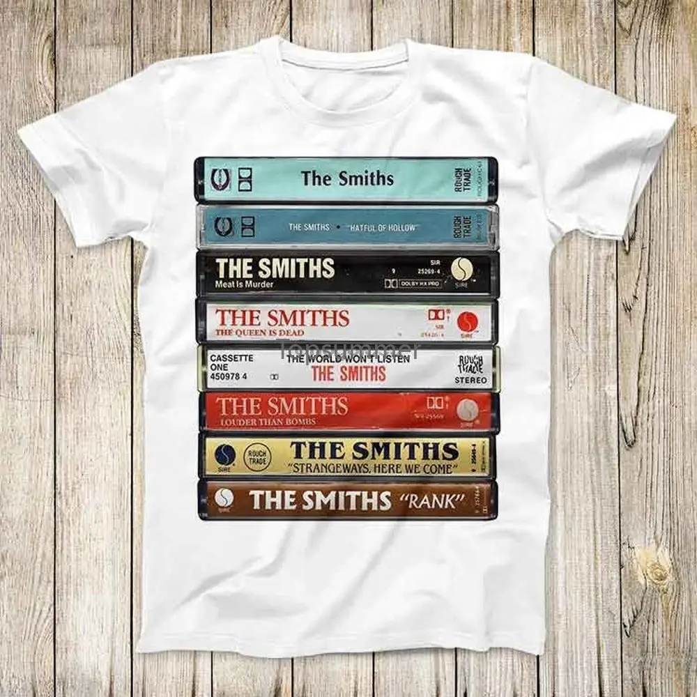 The Smiths Tee Music Album Cover Cassette Design Super Cool Retro Best Gift Top T Shirt 2684