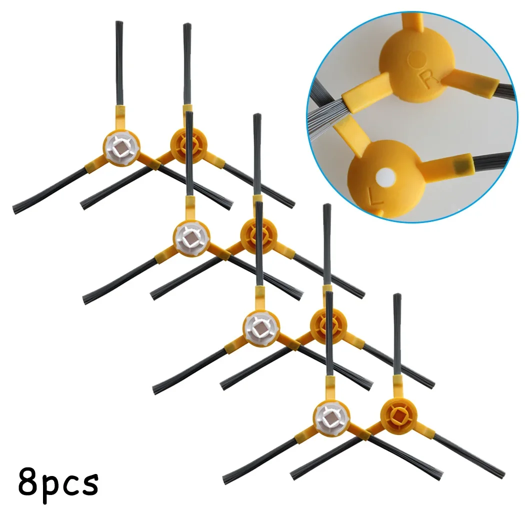 HUAYUWA Replacement Parts Kit For BR150/BR151 Robot Vacuum - Side Brushes, Filters, Mopping Cloths