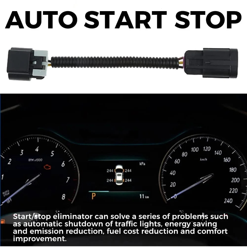 Auto Start Stop Disable/Delete/Eliminator/Canceller for Chevrolet Equinox 2017-2018 Malibu 2016-2018 Cruze Cadillac XT5 Big Plug 6