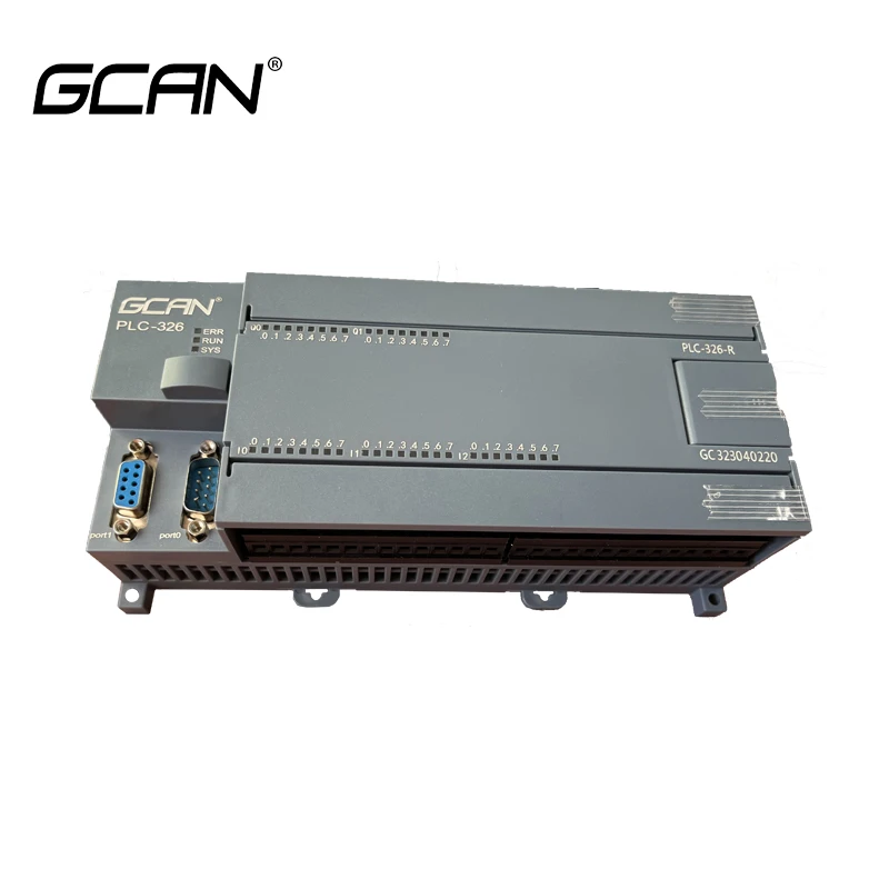 GCAN  PLC Ʈѷ, CANopen/Modubs RTU/TCP -̺  , 24   Է, 16   