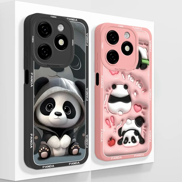 For Infinix Smart 8 Pro Plus Case Cute Panda Back Cover For Infinix Smart8 Hd Phone.jpg