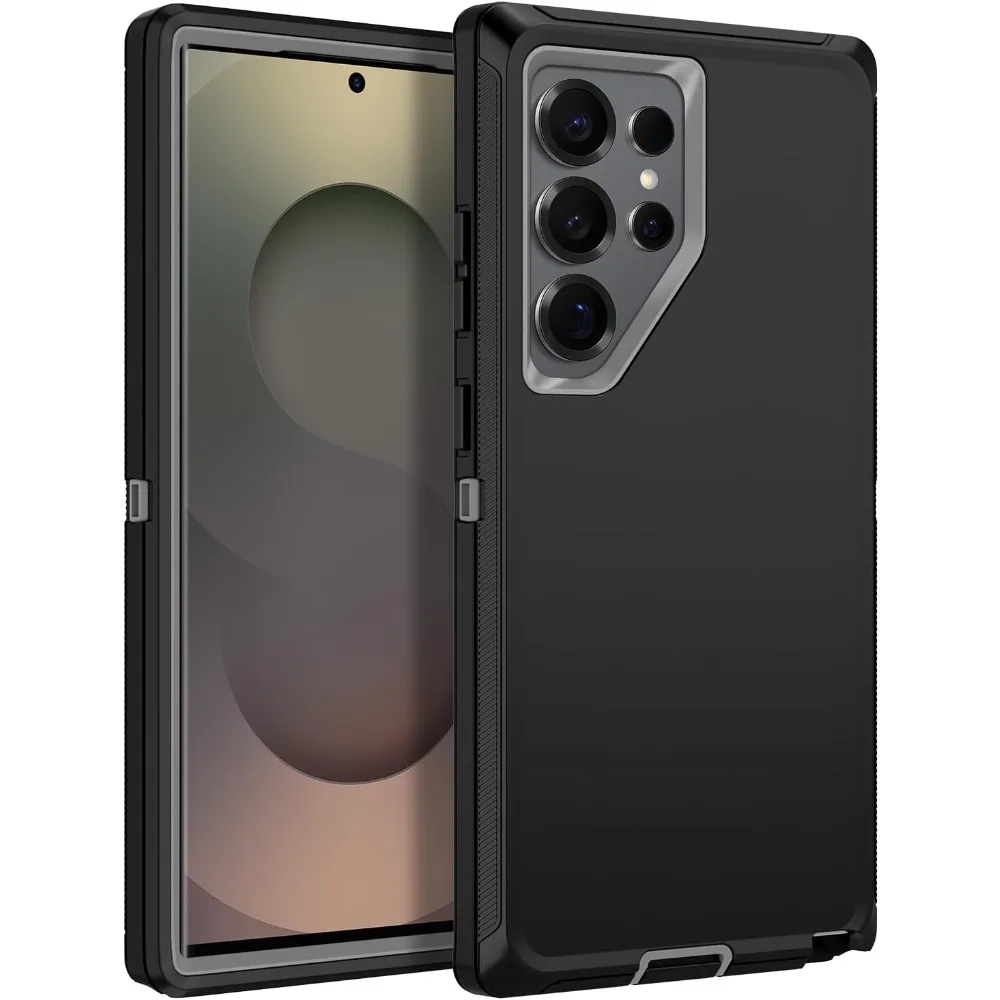 Elite Military-Grade Shockproof Case with Matte Anti-Drop Camera Protection