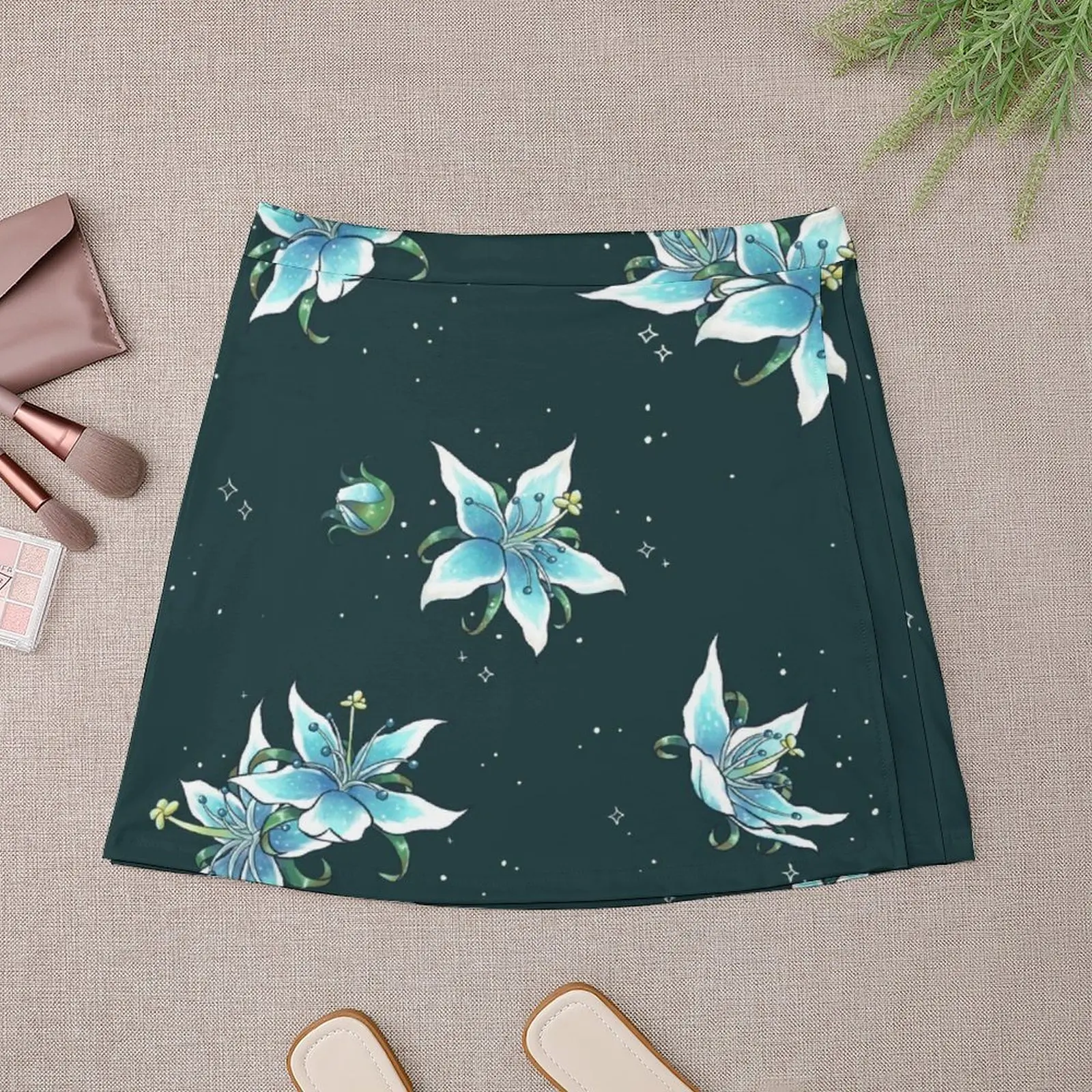 Silent Princess pattern Mini Skirt short skirt clothes new in clothes skirt for women