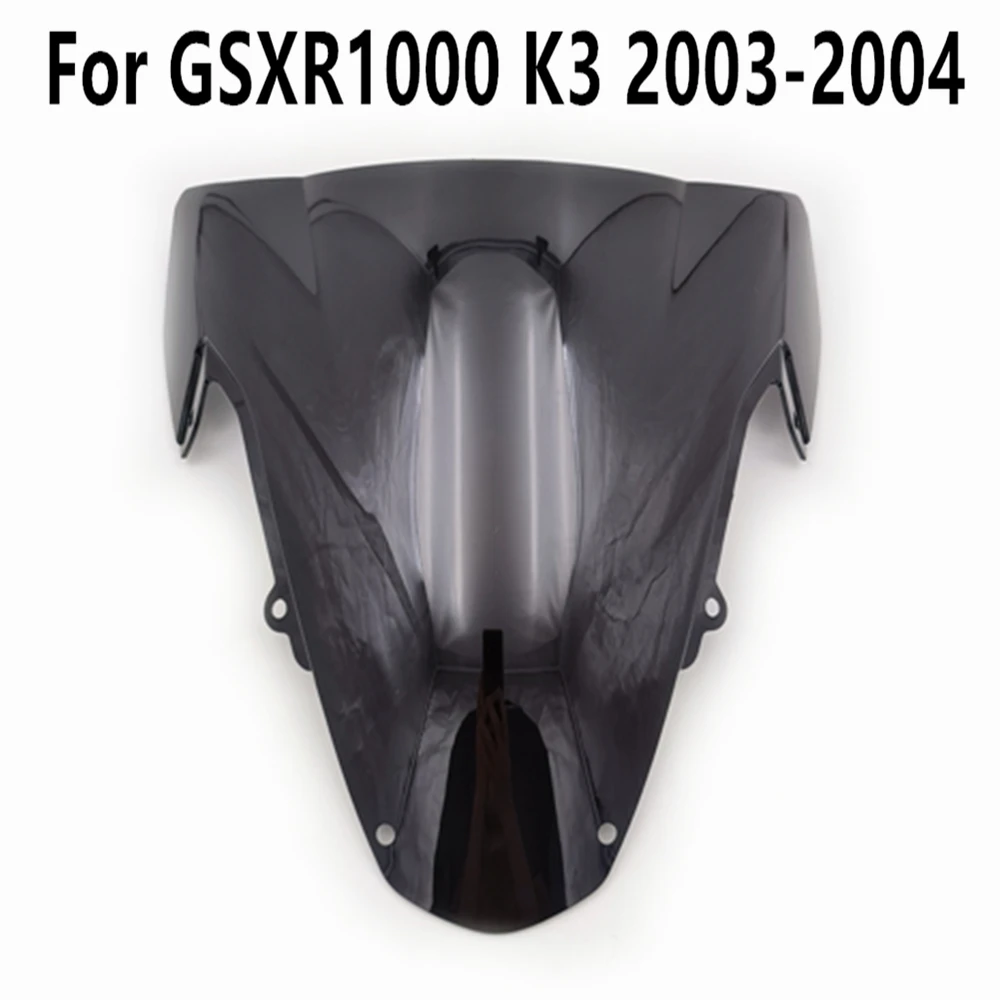 

Подходит для GSXR 1000 2003-2004 лобовое стекло для GSXR1000 K3 ветрозащитный экран лобовое стекло фотосессия черный прозрачный