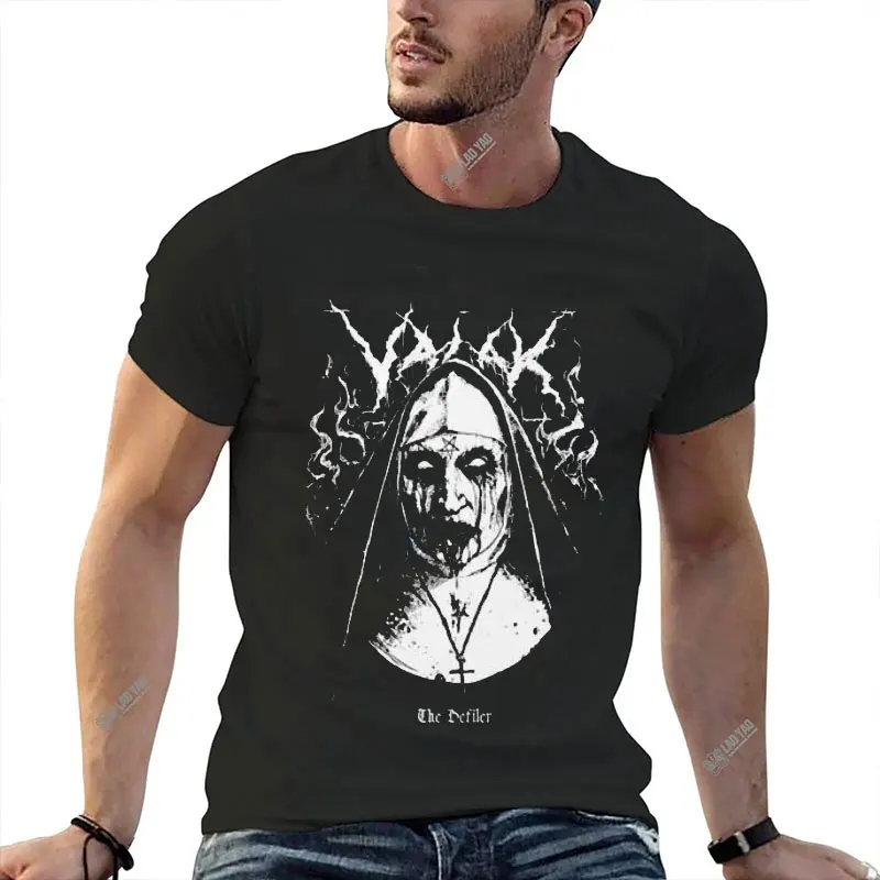 

Summer Funny Horror Unholy Nun Crewneck Graphic T Shirts O-neck Clothes for Men Cute Pair Printed Satan T-shirt Top Comfortable