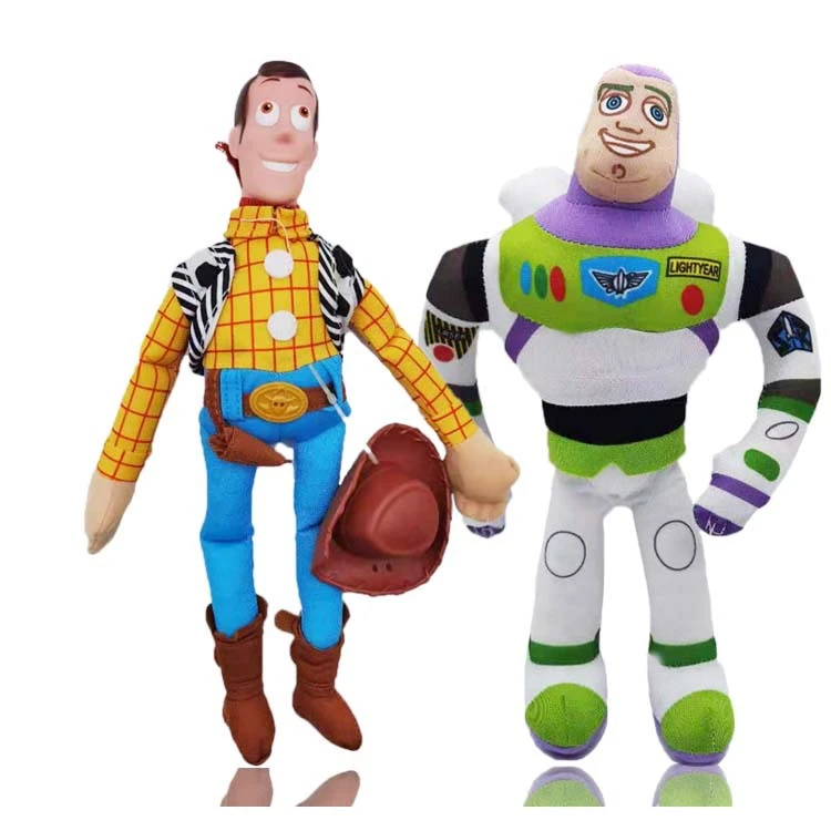 Guarda la ropa retirarse Oscurecer Disney muñecos de peluche de Toy Story Woody Buzz T88741 para niños, muñecos  de dibujos animados, regalo de cumpleaños| | - AliExpress