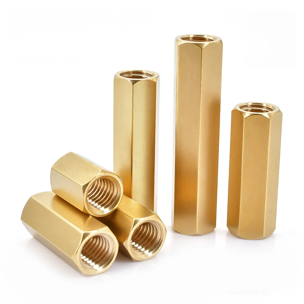 Hex Threaded Standoff Spacer Brass Female to Female PCB Support Pillar M2M2.5M3M4M5M6M8
