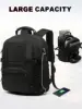 50L Extra Large Laptop Backpack with USB Charging, Travel Backpack for Men Women, Carry Backpack 17inch Black Executive Work Bag 1