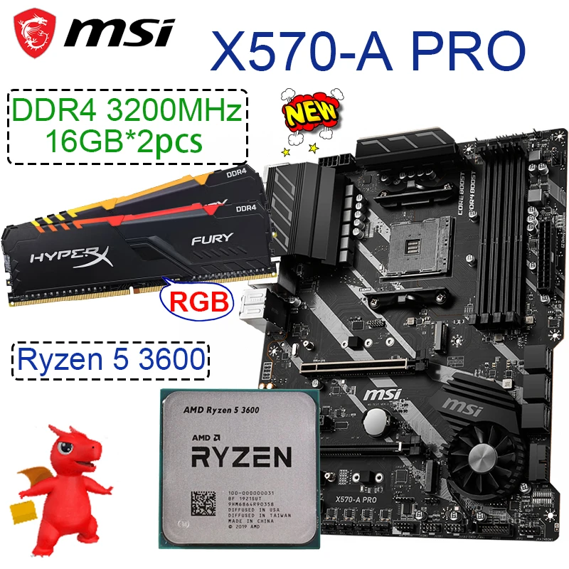 上品】 MPG X570 GAMING EDGE WIFI ryzen5 3600セット PCパーツ