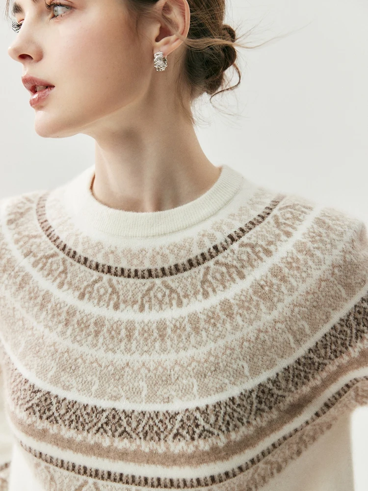 Pull Tricoté à Manches Longues Et Col Roulé Pour Femme, Vintage, Gris