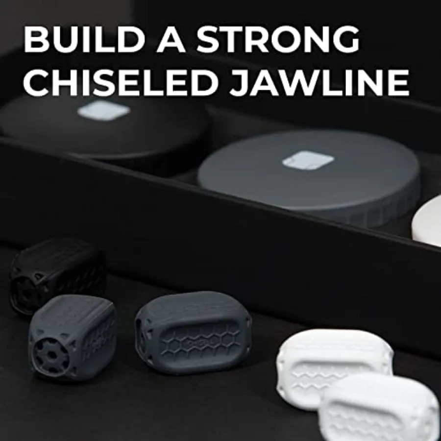 Original Jaw Exerciser, Beginner to Advanced Jawline Shaper, Facial Exercise Cubes for Toned Face, Jawline Sculptor for Slim Jaw