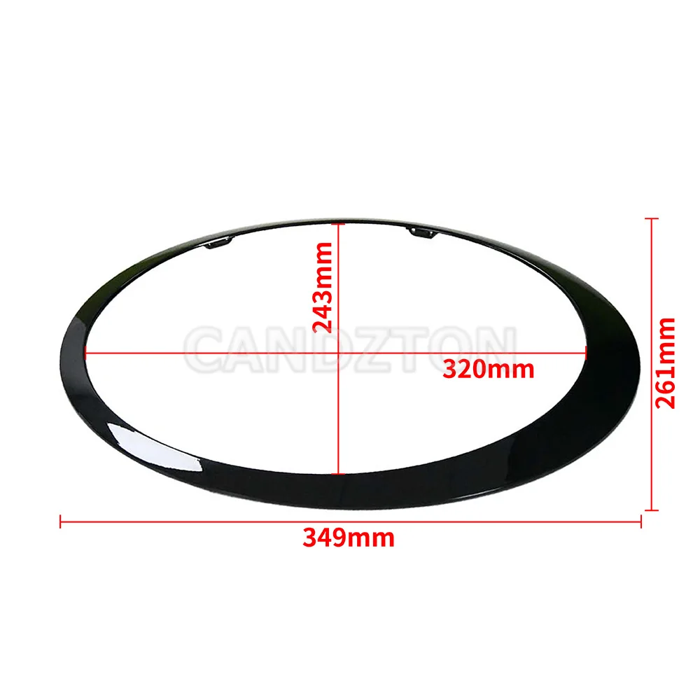 BMW MINI R55 R56 R57 R58 R59 쿠퍼 S 클럽맨 신형 헤드라이트 프레임 51137149905 51137149906 간편 설치 자동차 액세서리