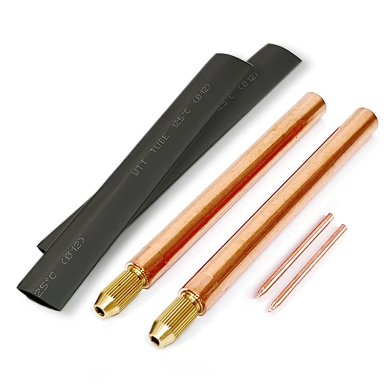 

Battery Spot Welding Pen Handheld Copper Belt 3Mm Core DIY Point Touch Pen Spot Welding Accessories